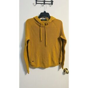 Women's Ralph Lauren Pullover Hoodie Mustard Color Size Large